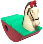 [021 Image] Whitson Pencil Sharpener Artifacts, Rocking Horse by Roy R. Behrens