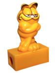 [027 Image] Whitson Pencil Sharpener Artifacts, Yellow Cat Garfield by Roy R. Behrens