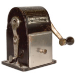 [093 Image] Whitson Pencil Sharpener Artifacts, Automatic Pencil Sharperner Co. Chicago, U.S.A. by Roy R. Behrens