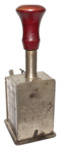 [109 Image] Whitson Pencil Sharpener Artifacts, Red Handle, Metal Base by Roy R. Behrens
