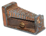 [149 Image] Whitson Pencil Sharpener Artifacts, Rectangular Brass, Camera by Roy R. Behrens