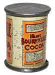 [151 Image] Whitson Pencil Sharpener Artifacts, Bournville Cocoa Can, by Roy R. Behrens