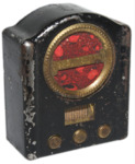 [160 Image] Whitson Pencil Sharpener Artifacts, Black Gold and Red Radio, by Roy R. Behrens
