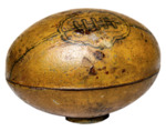 [161 Image] Whitson Pencil Sharpener Artifacts, Brown Football, by Roy R. Behrens