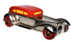 [169 Image] Whitson Pencil Sharpener Artifacts, Silver and Red Car, by Roy R. Behrens